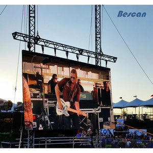 Công viên Vuông Scenic tại chỗ cột Led Ngoài Trời Màn hình hiển thị p3.91 HD đầy đủ màu sắc LED quảng cáo màn hình cho thuê màn hình - Product Image 4