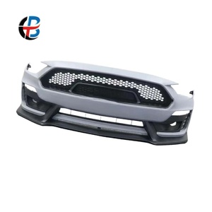 Expédition rapide 2018-2023, pare-chocs avant en matériau FRP, pare-chocs avant Cobra, grand kit carrosserie adapté à la nouvelle version de la Ford <span class=keywords><strong>Mustang</strong></span> - Product Image 2