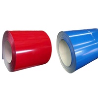 Bobine de tôle galvanisée prépeinte PPGI RAL3000 Rouge Largeur 1200mm ou Emballage personnalisé pour l'exportation