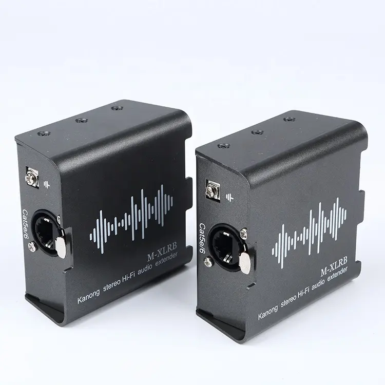 Produk Baru Dual Cannon(XLR) Stereo High Fidelity Audio transmisi mendukung Video Audio peralatan transmisi