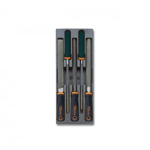 BETA - 024240236 Plateau thermoformé dur avec limes (5 pièces) -EAN 8014230545615 AUTRES ENSEMBLES D'OUTILS - Product Image 1