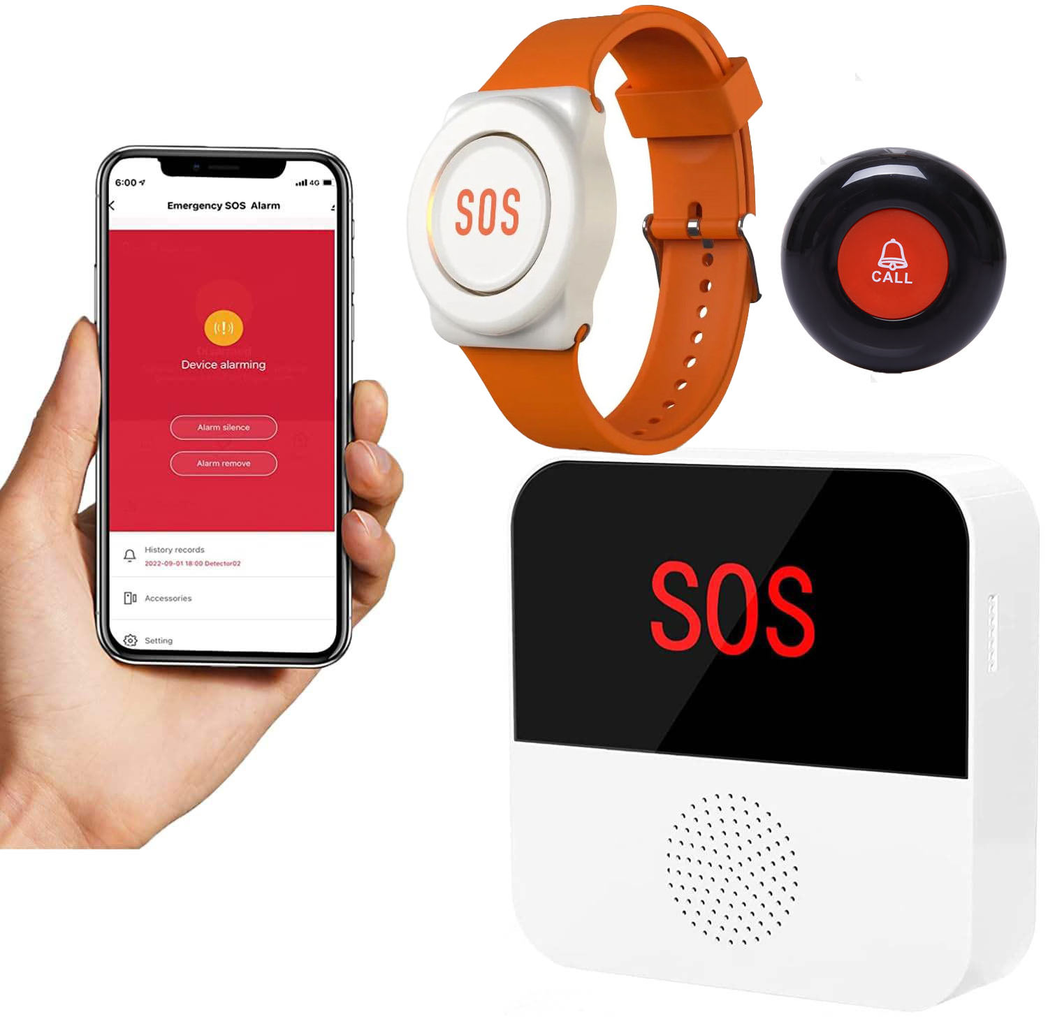 1Receiver +1Button +1Watch Button E05W