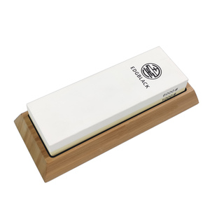 Piedra de Afilar Profesional de Doble Cara con Base de Bambú, Grano 3000/<span class=keywords><strong>8000</strong></span>, para Acabado de Cuchillos de Chef - Product Image 1