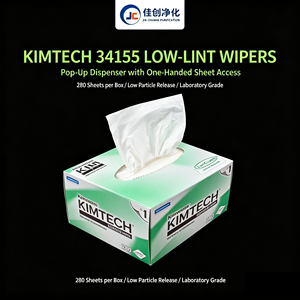 <span class=keywords><strong>Kimberly</strong></span> Clark 34155 Kimwipes Panni a Basso Contenuto di Pelucchi 1 Strato 11x21cm 280 Fogli/Scatola per Laboratorio - Product Image 3