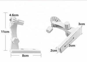 Support mural en plastique pour caméra PTZ avec options de fixation murale ou au plafond pour caméras de sécurité - Product Image 2