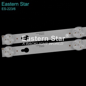 Barra de Retroiluminación para TV ES-223 <span class=keywords><strong>32D2900</strong></span> 32HR330M06A8V0 4C-LB3206, Tira de Retroiluminación LED para T C L, 2 Piezas/Juego - Product Image 4