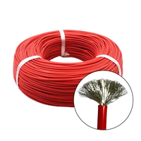 Câble flexible en silicone Royal, norme américaine 2AWG, câble en caoutchouc 35 mm², résistant aux hautes températures, pour batteries au lithium automobiles, 600V