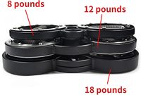 Máquina rotadora multifuncional ajustable de resistencia de 18 libras, empuñaduras giratorias de 360 grados, entrenador de muñecas eléctricas para manos y antebrazos