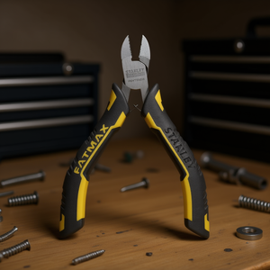 Cizallas Diagonales Stanley Fatmax de Acero al Carbono de Grado Industrial de 6 Pulgadas con 3 Años de Garantía para Micromecánicos - Product Image 3