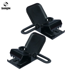 Clips de rechange robustes en <span class=keywords><strong>métal</strong></span> de 2 pouces pour bretelles - Product Image 3