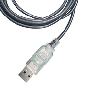 Cable de Comunicación Adaptador USB a RJ11 RJ12 6P4C FTDI FT232RNL Personalizado de Calidad, Convertidor RS485 para VFD Todas las Series, Conexión a PC