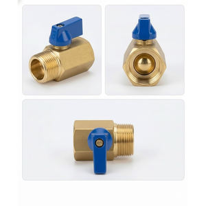 วาล์วปิด-เปิดทองเหลือง YOD พร้อมฟังก์ชันระบบน้ำหยด ขนาด 1/2 นิ้ว ถึง 2 นิ้ว แบบ PEX BSPT วาล์วบอลฟอร์จสำหรับน้ำ แก๊ส น้ำมัน - Product Image 3