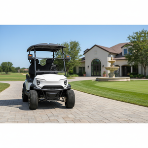 Carrito <span class=keywords><strong>de</strong></span> Golf Eléctrico <span class=keywords><strong>de</strong></span> 4 Plazas con Certificación CE, Nueva Versión Mejorada para el Mercado Europeo, Precio Competitivo - Product Image 1