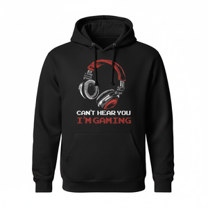 Felpe con Cappuccio Casual Personalizzate 300g Nere con Ricamo 3D Antirughe Stampate su Tessuto French Terry - Product Image 2