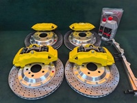 Kit de freinage de rechange de précision pour Brembo 18Z 6 pistons avant et F40 4 pistons arrière pour BMW X5 E70, rotors percés 380x34mm