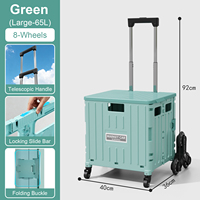 Chariot à main multifonction avancé pour le transport de projets de bricolage, utilisation stable sur plusieurs surfaces, roulement double pour une fluidité accrue