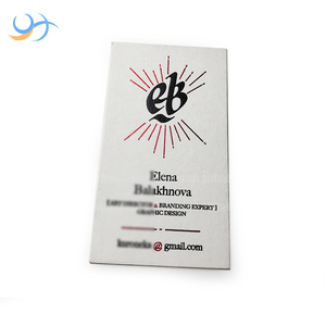 Bijoux de luxe avec estampage à chaud |   Cartes de visite personnalisées en papier coton épais de qualité supérieure avec marquage en relief personnalisé et pour professionnels - Product Image 1