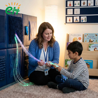 Kit d'éclairage sensoriel à fibres optiques LED, contrôle RF par application, fibres à points scintillants pour autisme, TDAH, salle sensorielle, thérapie Snoezelen, éclairage thérapeutique