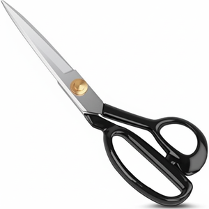 Ciseaux de tissu de tailleur robustes professionnels de qualité supérieure 10 pouces et fil en acier inoxydable fabriqué avec précision - Product Image 1