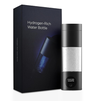 Bouteille d'eau portable en acier inoxydable enrichie en hydrogène, générateur USB, batterie 3000-5000ppb, pour la santé et l'hydratation, voiture et bureau, la plus vendue