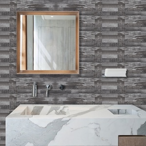 Carreaux autocollants Anti-moule, 10 pièces, décor étanche de cuisine, écorce et bâton, <span class=keywords><strong>PVC</strong></span> - Product Image 6