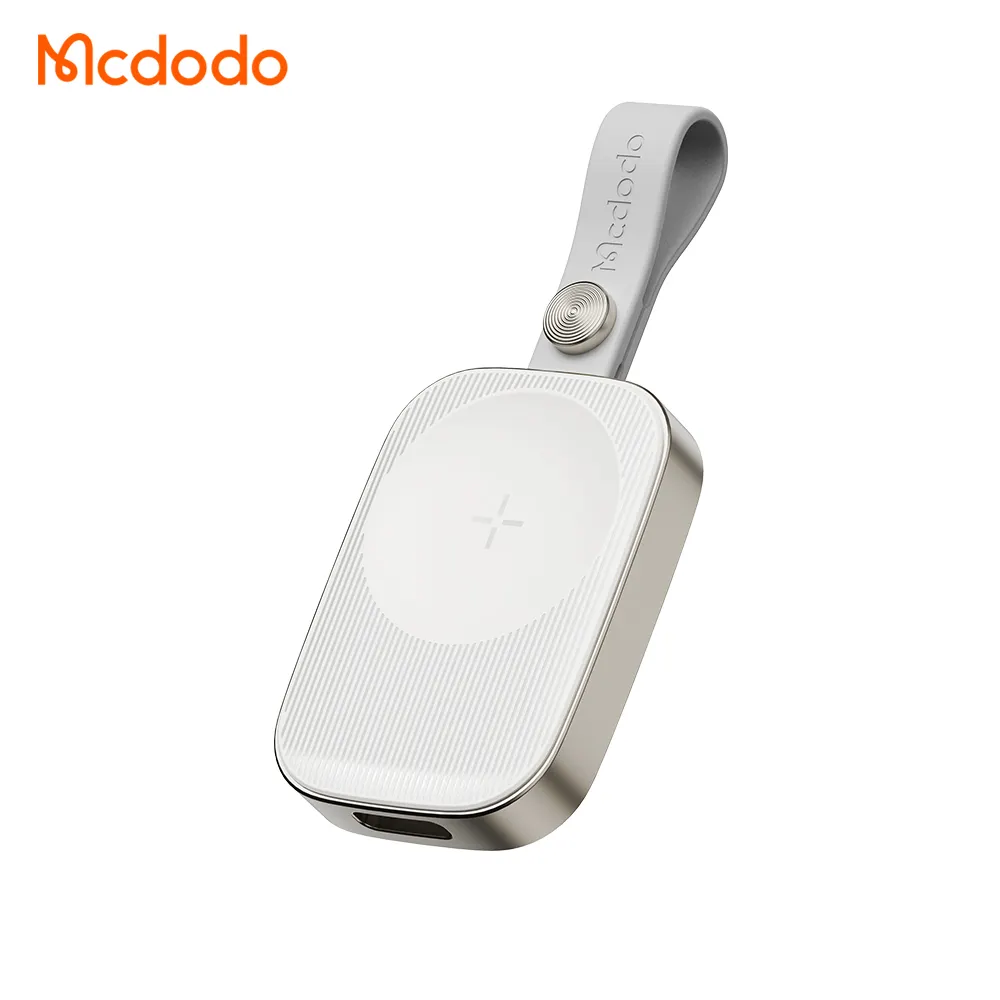 Mcdodo 499 chargeur sans fil portable lanière anti-perte pour Iwatch chargeur USB C femelle à charge magnétique pour Apple Watch