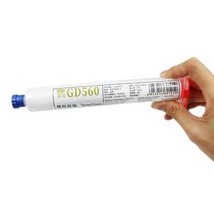 Blanco GD560 peso neto 100 gramos dispensación <span class=keywords><strong>jeringa</strong></span> dura Embalaje pasta de grasa conductora térmica compuestos de disipador de calor - Product Image 1