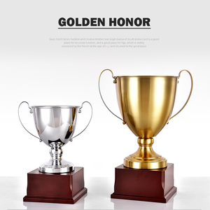 Trofeo de Metal Personalizado, Bañado en Oro y Electrochapado, con Acabado Bronceado, para Premios de Competiciones y Campeonatos de Equipos - Product Image 4