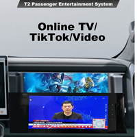 Écran de divertissement pour copilote Jetour T2, écran tactile LCD 12,5 pouces, Android 10.0, CarPlay, 1920x720, 2 Go + 32 Go, Wi-Fi intégré