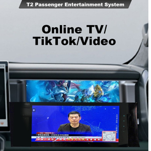 شاشة ترفيه للراكب الأمامي جيتور T2 12.5 بوصة <span class=keywords><strong>LCD</strong></span> تعمل باللمس أندرويد 10.0 كاربلاي 1920x720 ذاكرة 2 جيجابايت + 32 جيجابايت مع واي فاي مدمج - Product Image 4