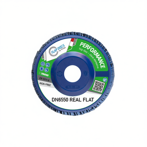 Disque à lamelles Riflex Performance Dn6550, disque abrasif plat sans fer - Product Image 1