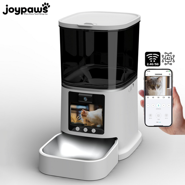 Hot Seller Automatic Camera Monitoring Microchip Cat Dog Automatic Smart Pet Feeder For Pets