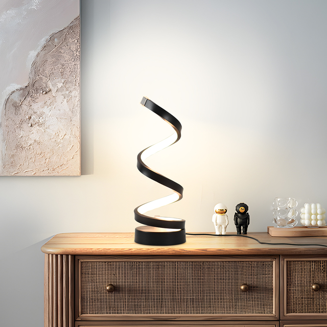 Contemporary Touch-Activated LED Desk Lamp with USB Plug & Dimming for Upscale Hotel/Home/Office Design