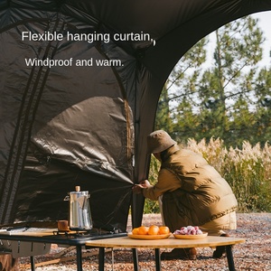 Tente d'été camouflage/jeu de terrain mobile Cloud World <span class=keywords><strong>quatre</strong></span> <span class=keywords><strong>coins</strong></span> ciel connecteur détachable autre structure marque personnalisée - Product Image 2