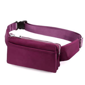 Logo personnalisé <span class=keywords><strong>Sac</strong></span> <span class=keywords><strong>de</strong></span> Taille En Cours D'exécution <span class=keywords><strong>Homme</strong></span> Ceinture <span class=keywords><strong>Sac</strong></span> Étanche En Nylon <span class=keywords><strong>Sac</strong></span> Banane Pour Les Femmes - Product Image 1