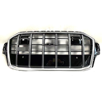 Nouvelle Grille de Pare-chocs Avant PNB ABS de Haute Qualité pour Audi Q7 SQ7 2021-2024, Cadre Chromé, Kit de Mise à Niveau de Voiture Facelift, Garantie 1 An