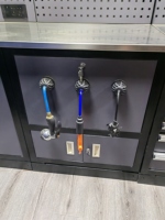 Nouvelle combinaison personnalisable : Table d'atelier, Table de travail, Poste de travail, Meuble de rangement d'outils, Armoire à outils