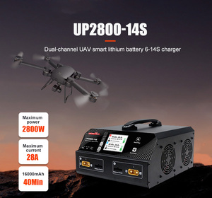 <span class=keywords><strong>Chargeur</strong></span> industriel Ultra Power UP2800-14S 2800W 28 6-14S haute puissance, charge rapide de deux batteries en une demi-heure - Product Image 6