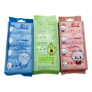 Paquete pequeño de <span class=keywords><strong>toallitas</strong></span> húmedas empaquetadas individualmente, <span class=keywords><strong>toallitas</strong></span> de agua pura, suaves y limpias - Product Image 1