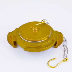 Messing Nakajima Cap Storz Typ Abdeckung Blind End Kupplung für Feuerlösch geräte-Kette verbunden für Feuers chläuche und Hydranten - Product Image 4