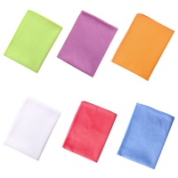 Chiffon de nettoyage en microfibre avec logo personnalisé, serviette de cuisine en tissu éponge français