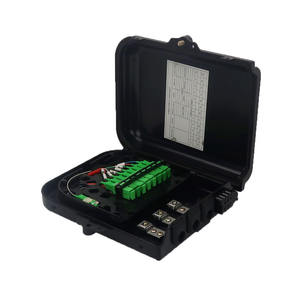 Boîtier de distribution de fibre optique extérieur IP65 8 ports, répartiteur 1x8 SC/APC/UPC FTTH ODB - Product Image 1