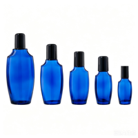 Nouveau style, en stock, flacons en verre à bille pour cosmétiques et soins de la peau, 50 ml
