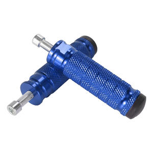 Pedane Posteriori in Acciaio Inox e Lega di Alluminio CNC Compatibili con Yamaha, <span class=keywords><strong>Ricambi</strong></span> per <span class=keywords><strong>Moto</strong></span> Fuoristrada per Sistemi di Carrozzeria - Product Image 2