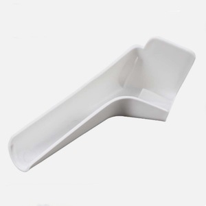 Goulotte de drainage rectangulaire en plastique pour camping-cars, fixation latérale, étanche, pour évacuation des eaux de pluie - Product Image 3