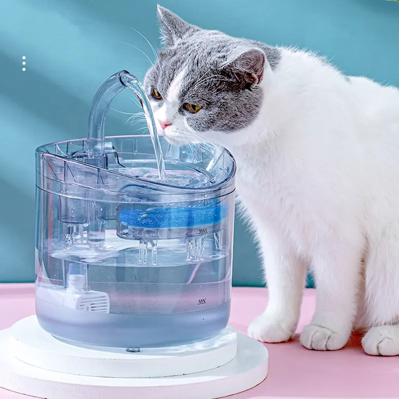 猫ペット飲料水噴水ポンプ猫用ペットウォーターディスペンサー