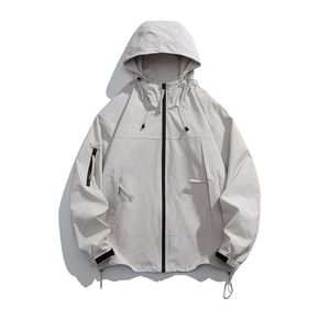 Giacche da esterno antivento da uomo e donna con cappuccio per abiti da alpinismo primavera autunno inverno - Product Image 1