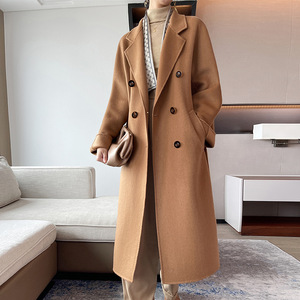 Fabricant professionnel ODM&OEM 2023, <span class=keywords><strong>manteau</strong></span> en <span class=keywords><strong>cachemire</strong></span> et <span class=keywords><strong>laine</strong></span> double face long personnalisé pour femmes - Product Image 5