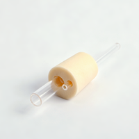 Nouvelle conception – Bec verseur conique en plastique à taille adaptative pour liquides, huiles et vin