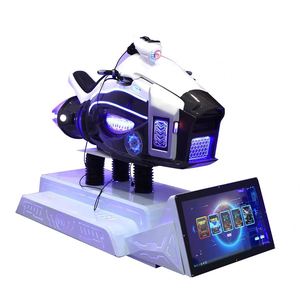 เครื่องจำลองการแข่งรถ VR 9D แบบใช้แบตเตอรี่ สำหรับสวนสนุกกลางแจ้งและในร่ม โครงสร้างโลหะ เหมาะสำหรับสวนผจญภัยสาธารณะ - Product Image 1